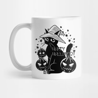 Black Cat Of Halloween Mug